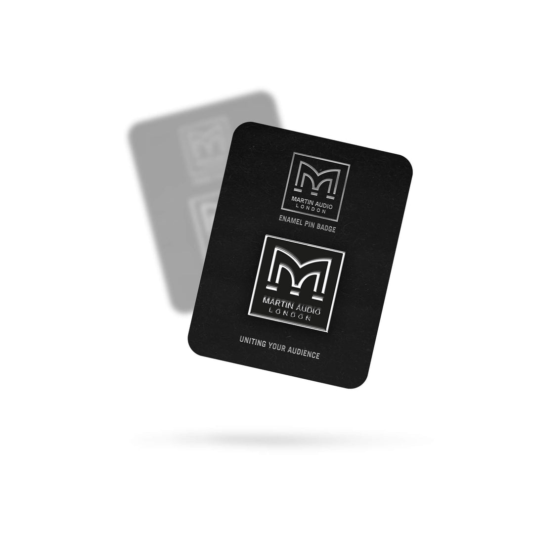 Logo Pin Badge – Martin Audio Merchandise